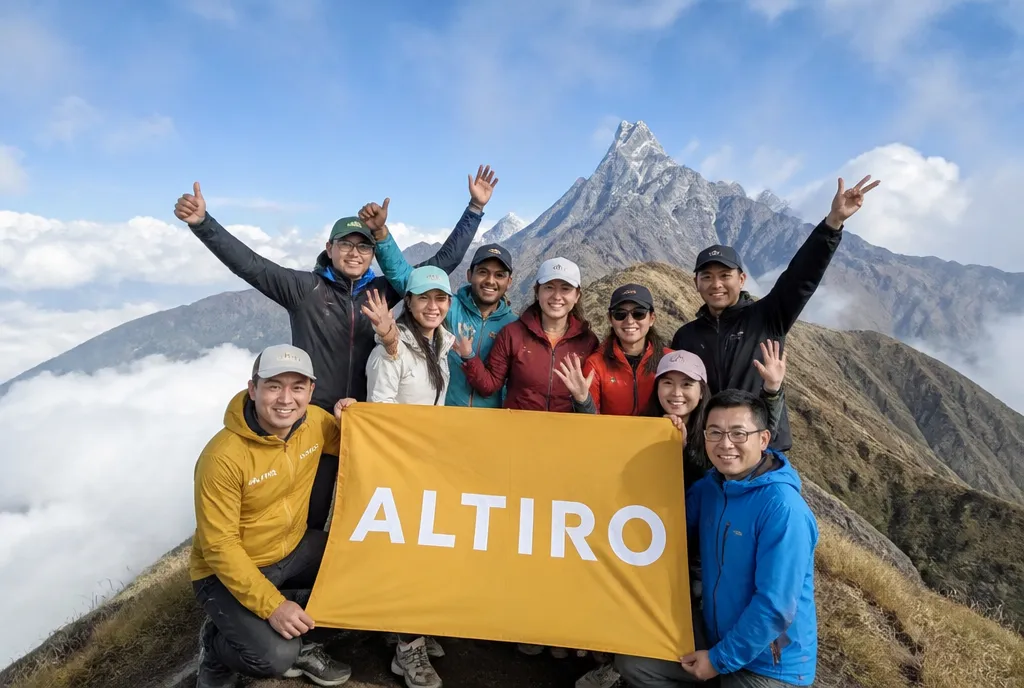 On Mardi Himal Trek with Altiro