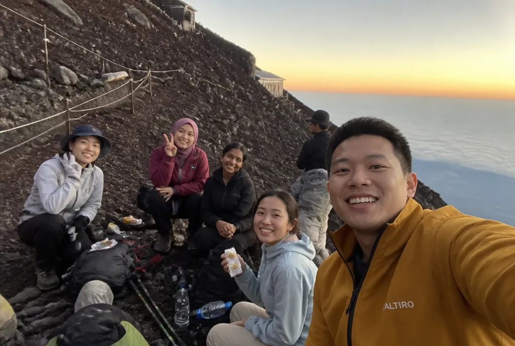 Mount Fuji, Japan's Highest Peak trail break