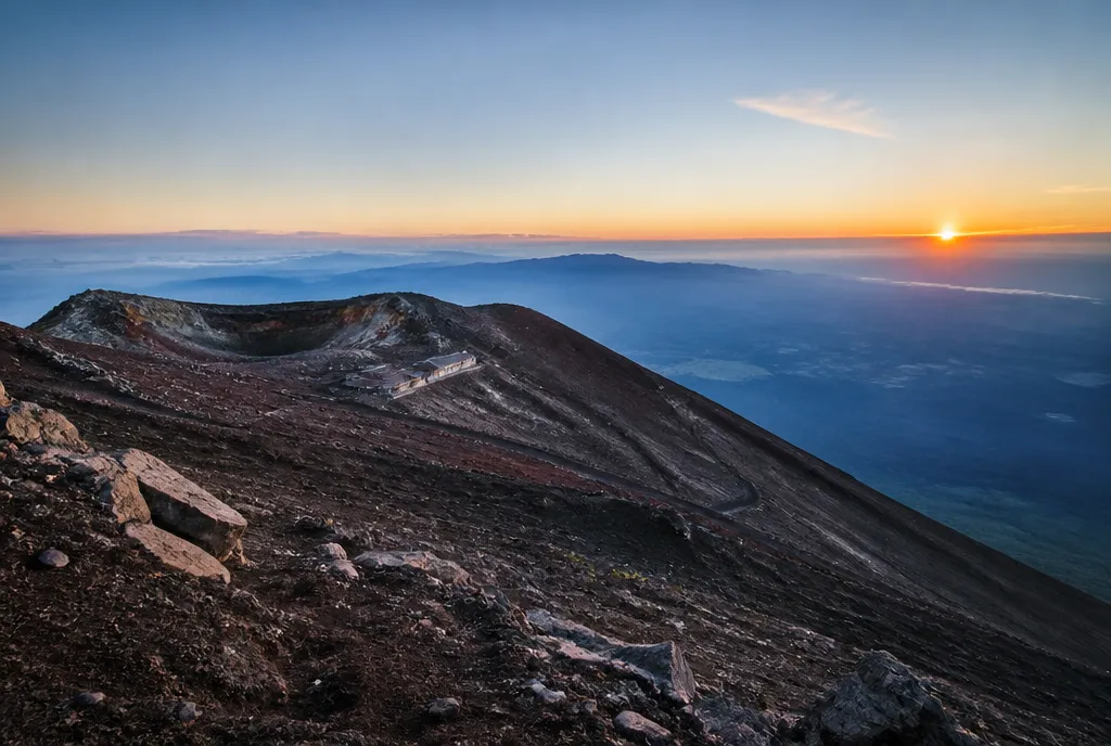 Goraiko, the summit sunrise