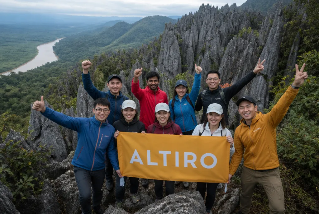 On Mulu Pinnacles + Caves, Sarawak with Altiro