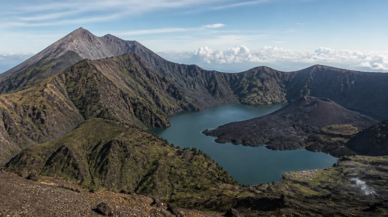 Mount Rinjani Main + Second Summit