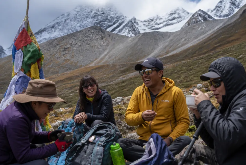 Siguniang Dafeng Summit, Sichuan trail break