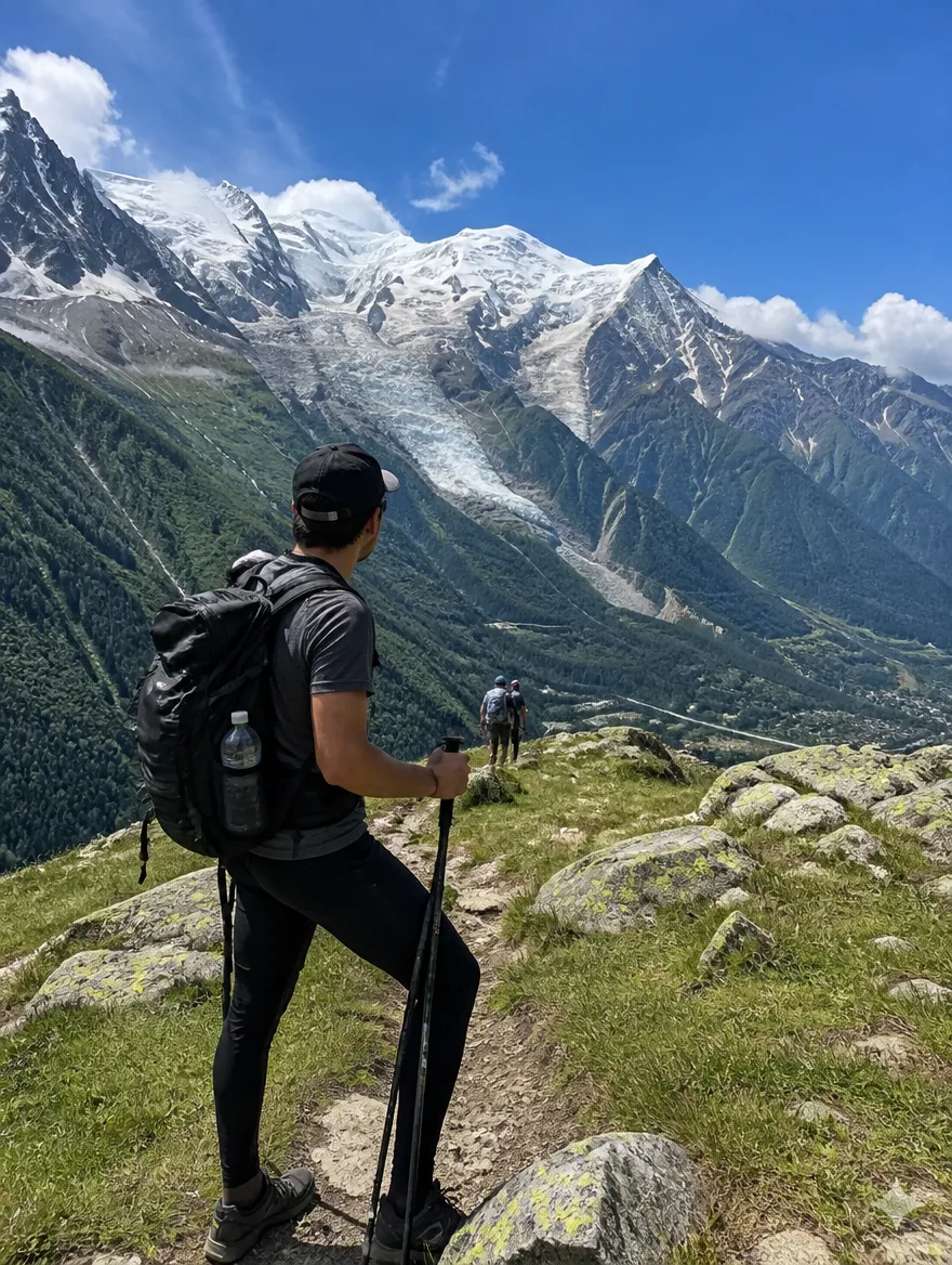 Tour du Mont Blanc on the trail