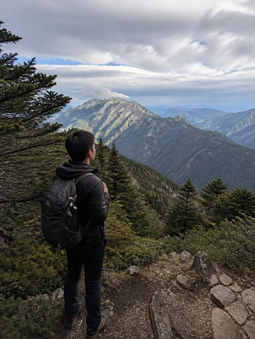 Yushan Main Peak, Taiwan's Highest on the trail