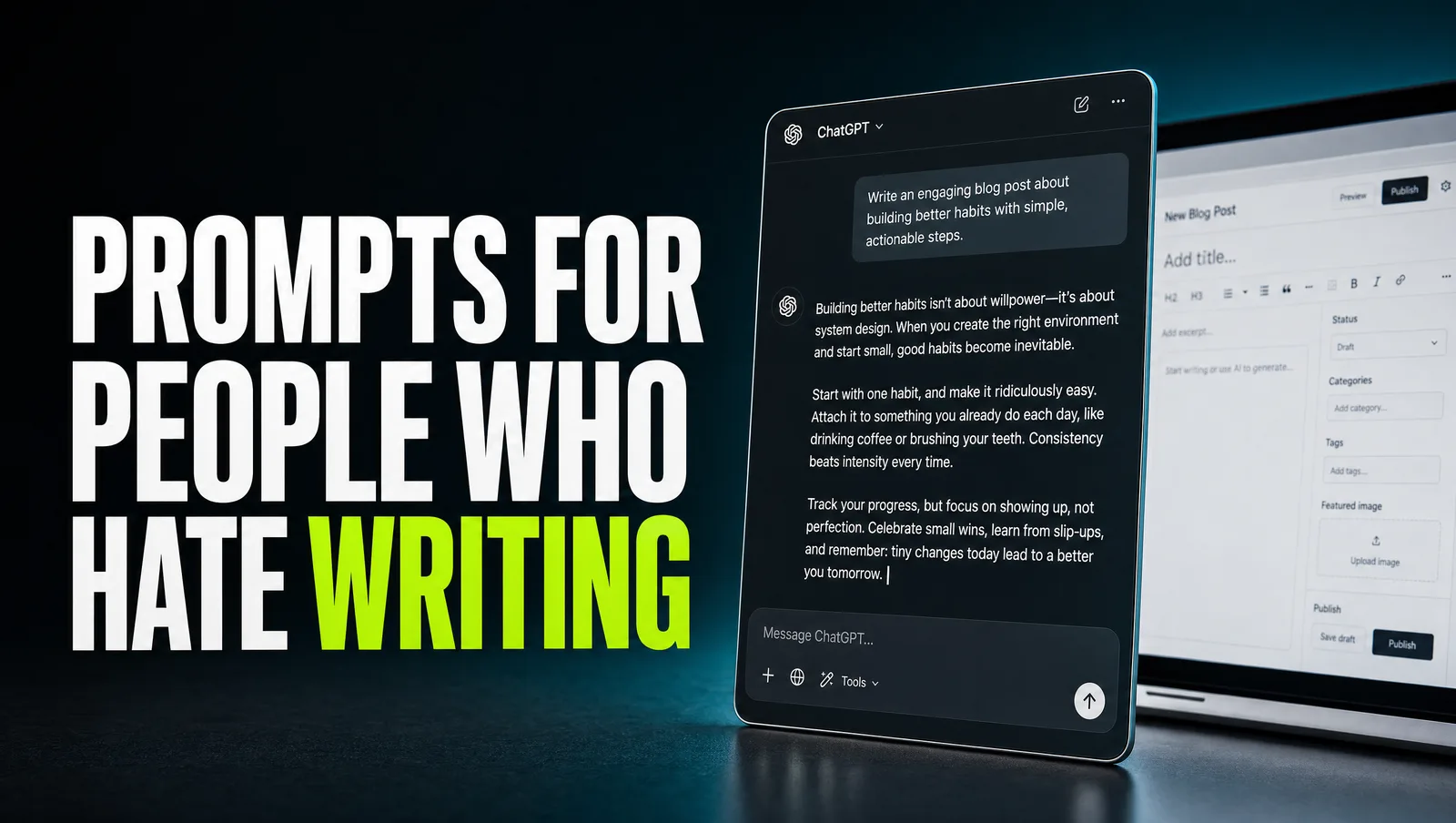 21 ChatGPT Prompts for Businesses That Hate Writing