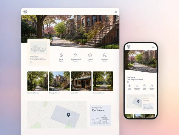 A service page written around one neighbourhood