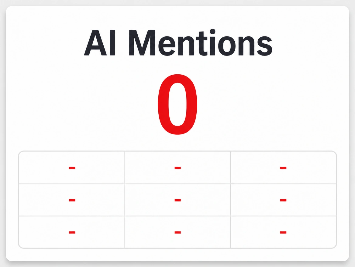 An empty report with no record of AI mentions