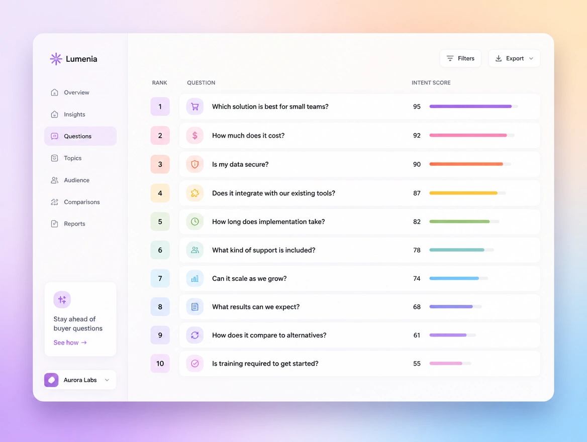 Website mockup showing research and planning