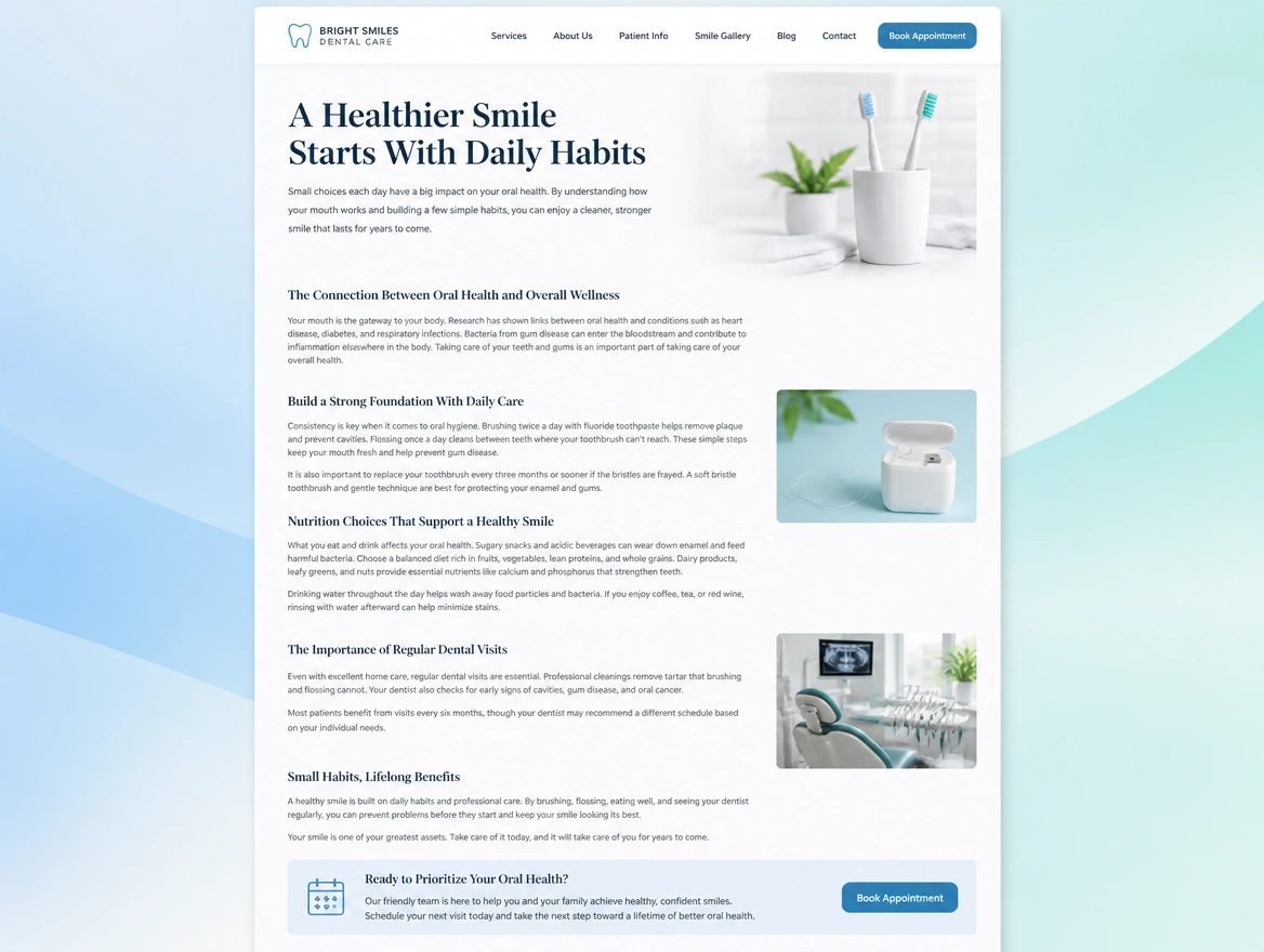 Website mockup showing writing and editing