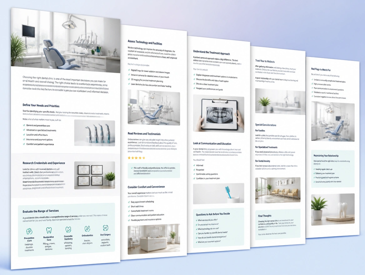 Website mockup showing buyer guides