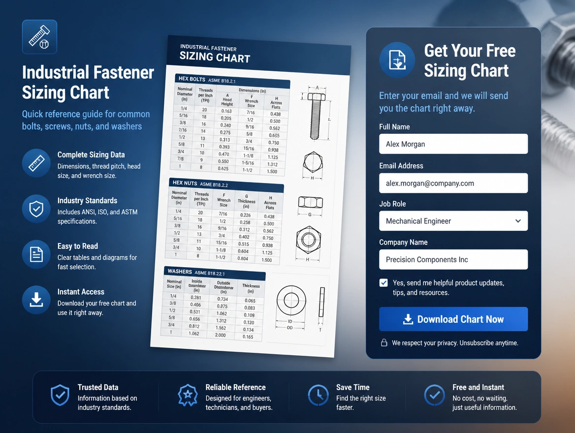 Website mockup showing downloadable tools
