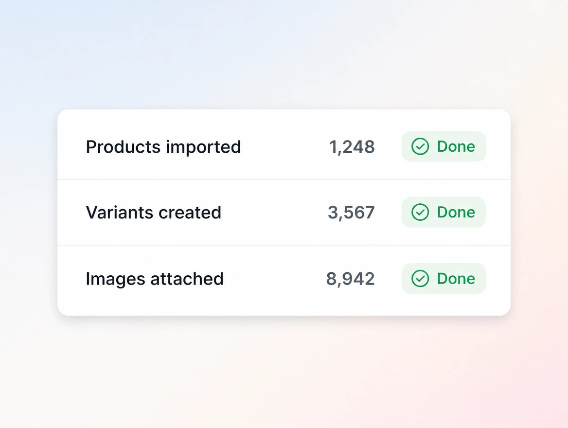 Website mockup showing catalogue and product pages