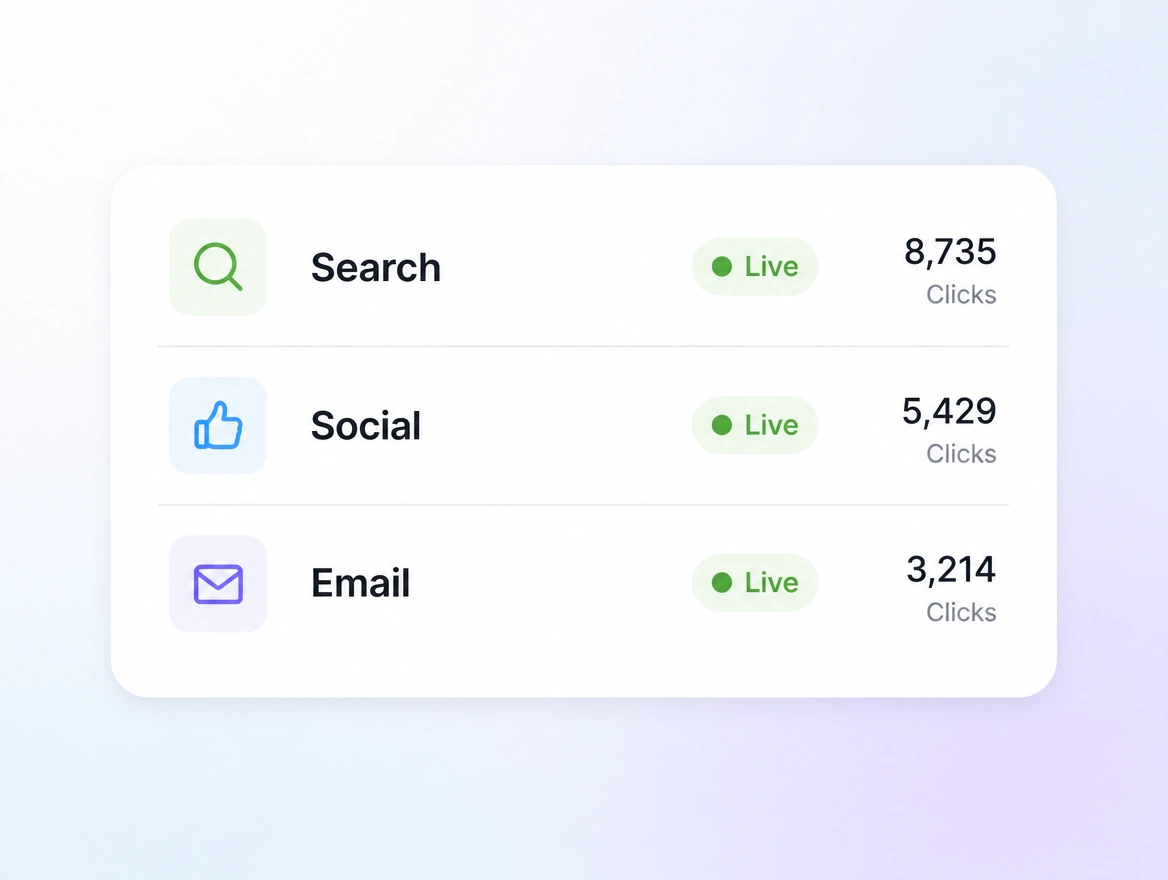 Website mockup showing marketing