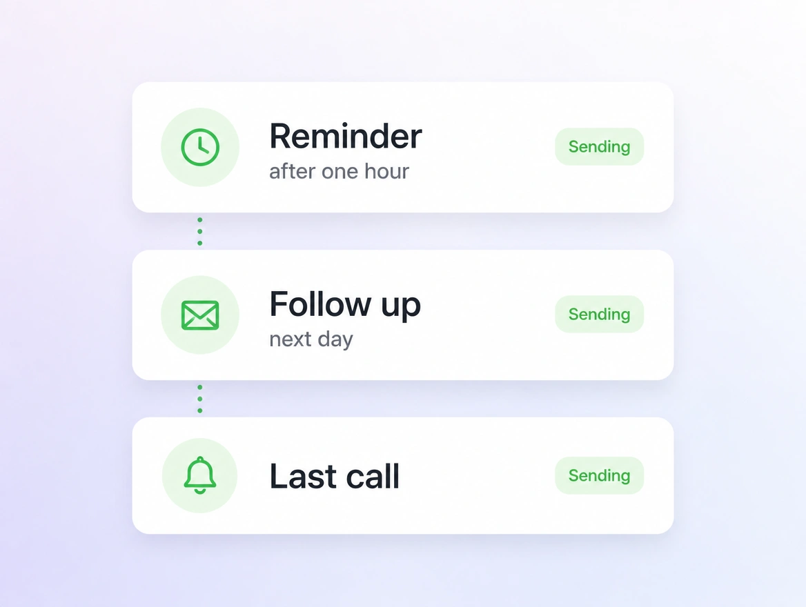 Website mockup showing marketing