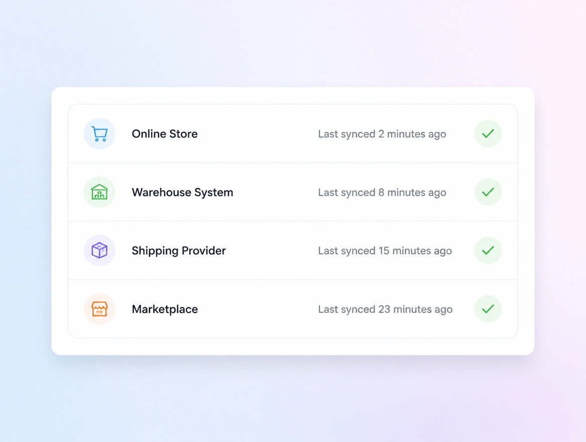 Website mockup showing tools joined up