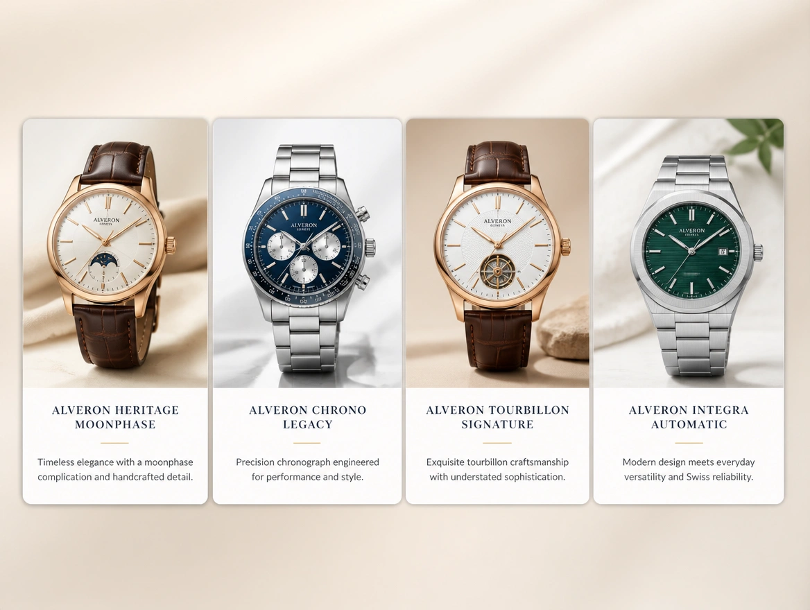 Website mockup showing catalogue campaigns