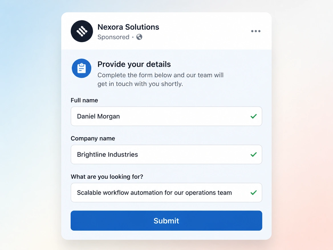 Website mockup showing quote request forms