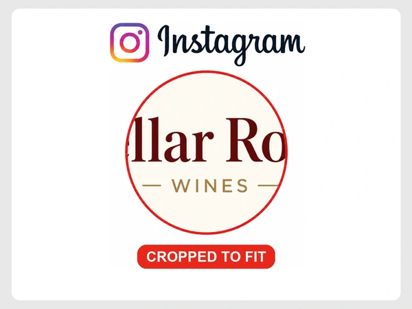 Cellar Row Wines shows only llar Ro from its wide logo inside a cropped Instagram profile picture.