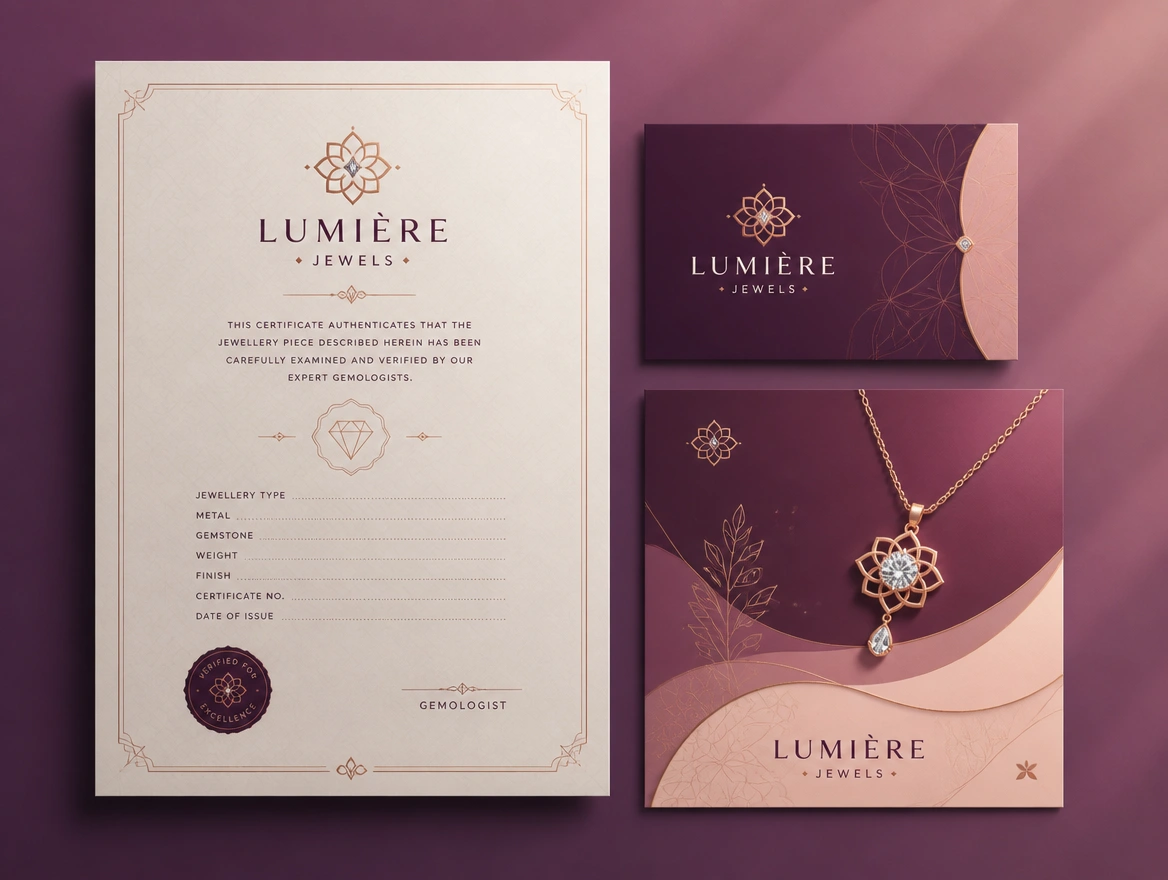 A document template, a printed card and a profile page in a single new identity