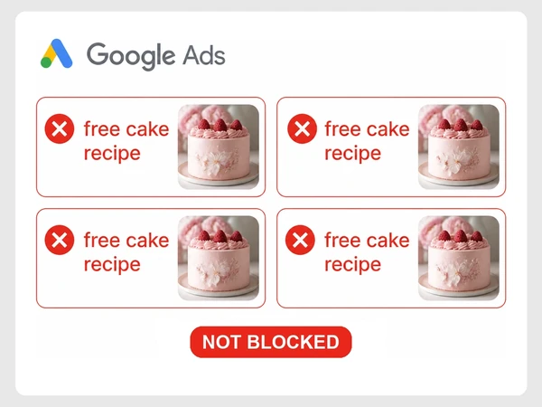Maison Petal repeats free cake recipe across four weeks without blocking it.