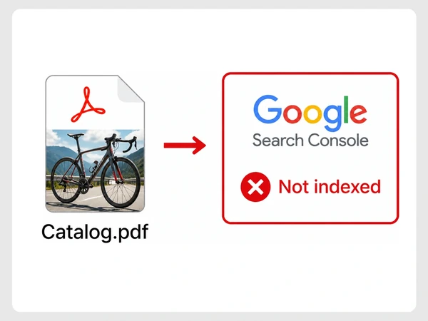 Velocity Cycles keeps its bike catalog in a PDF marked Not indexed.