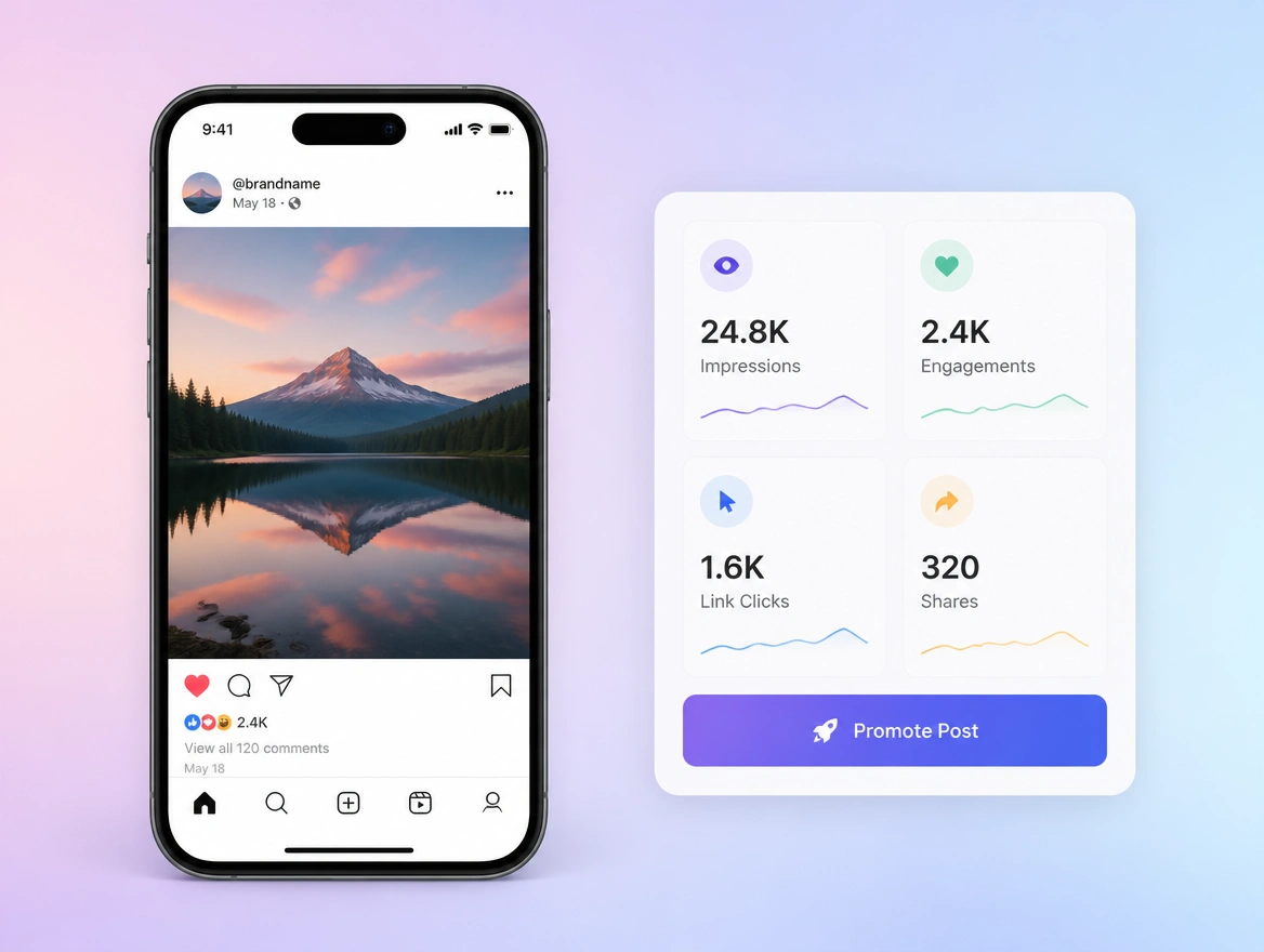 Website mockup showing amplifying what works