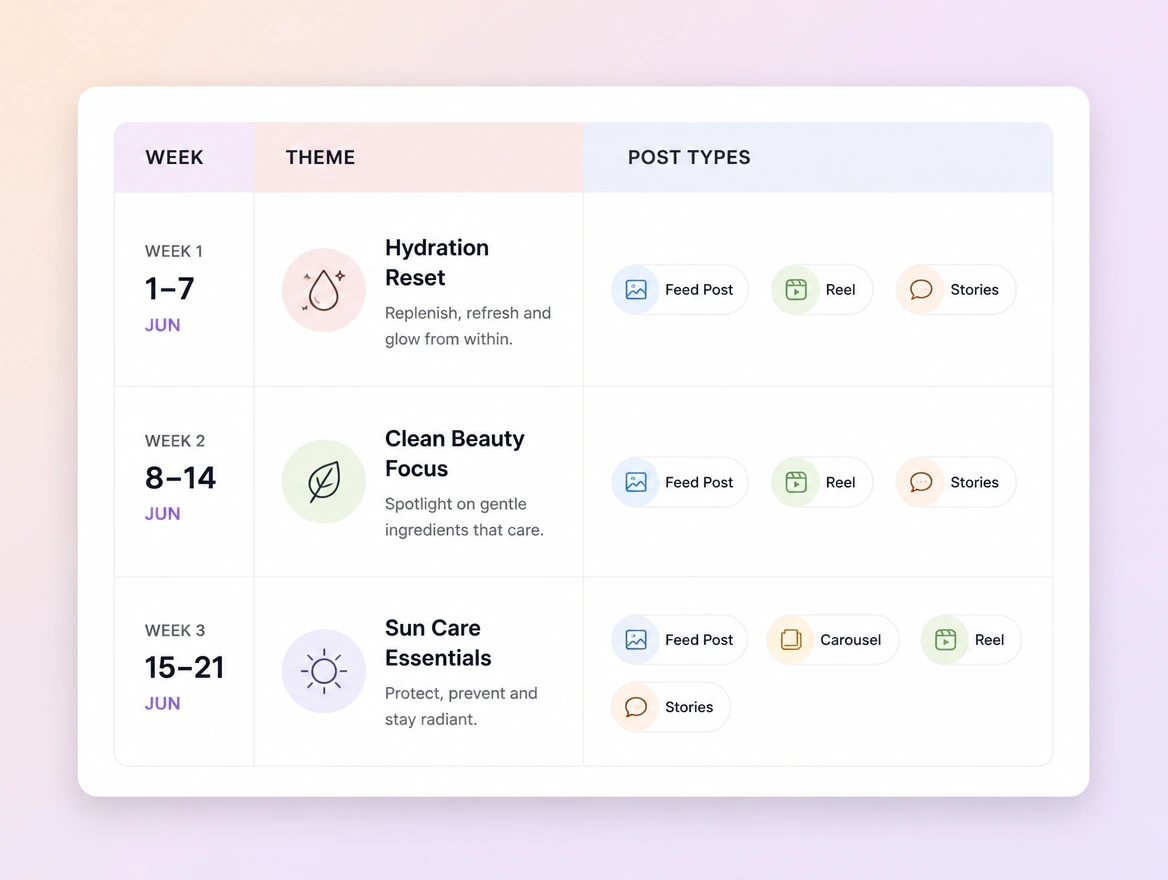 Website mockup showing the plan you approve