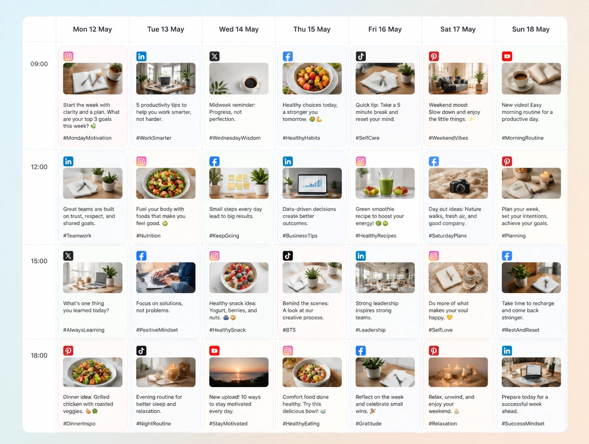 Website mockup showing queued in advance