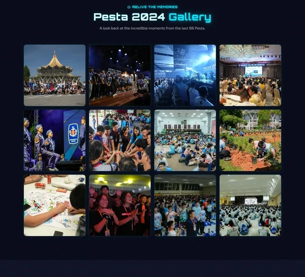 The Pesta 2024 photo gallery on the BB Pesta 2026 site
