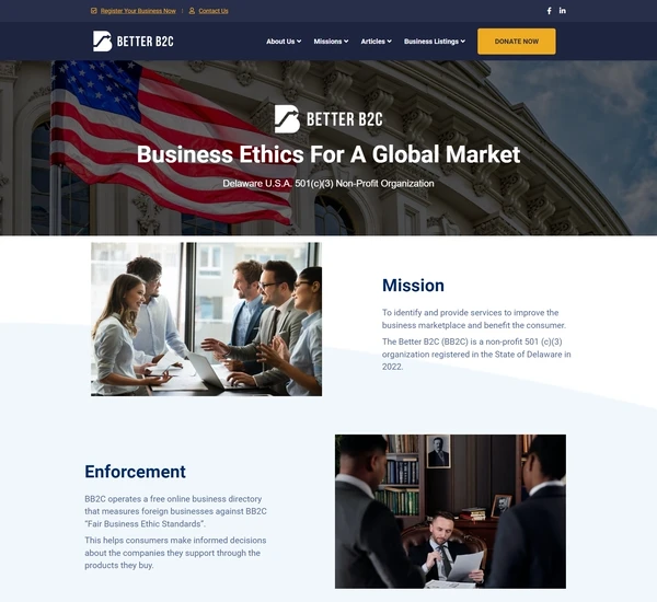 The Better B2C about page