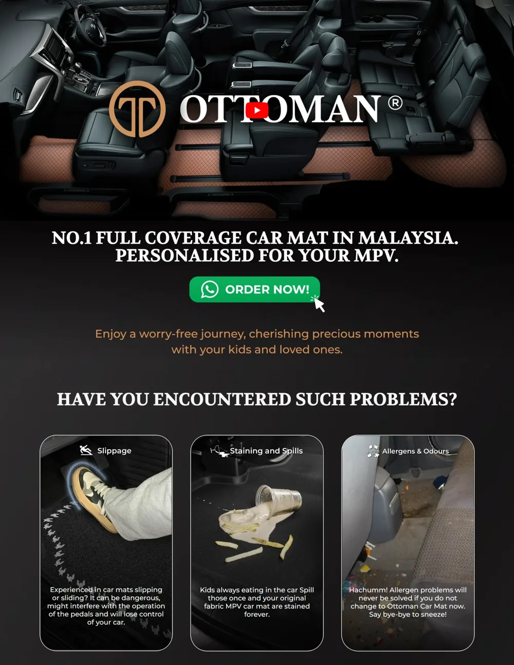 Ottoman Malaysia website homepage design, Business Websites